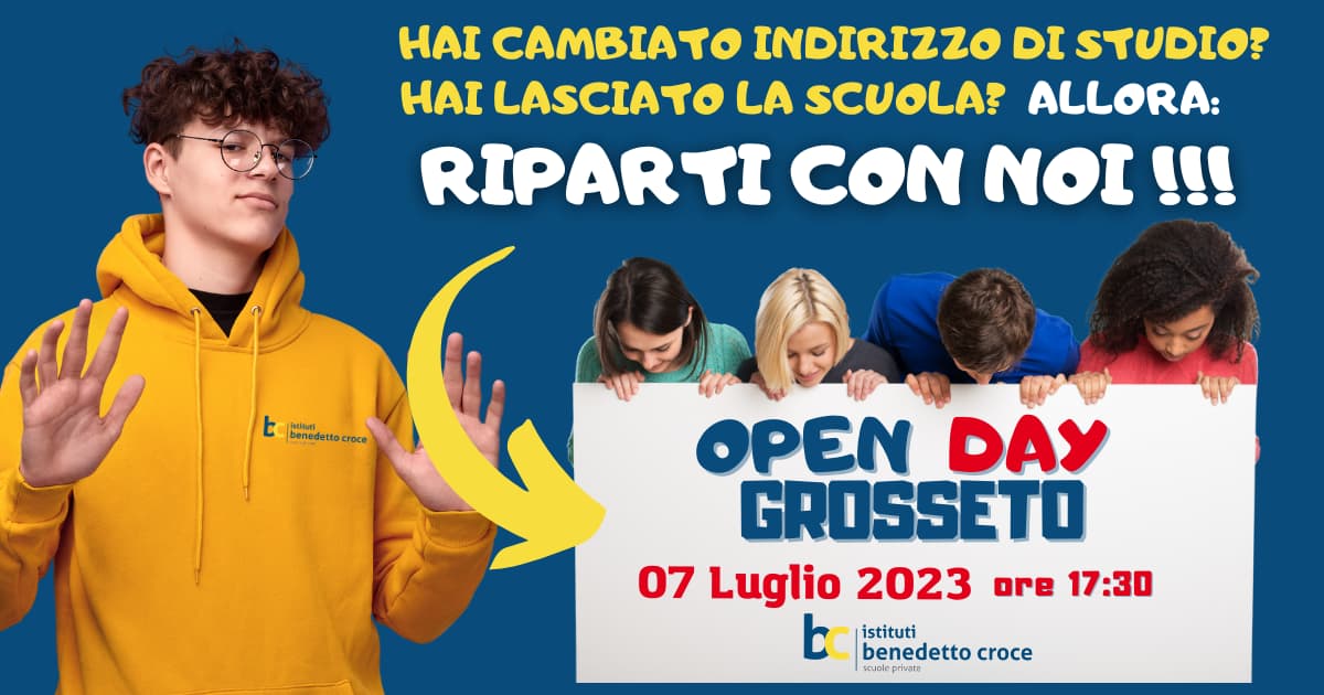 Open day Benedetto Croce Grosseto 2023